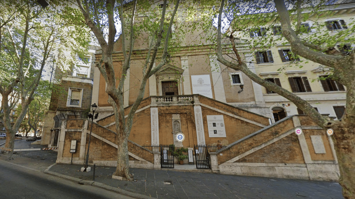 Capuchin Crypt Google Streetview