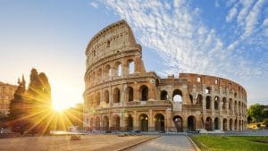 Colosseum Flavian Amphitheatre Rome