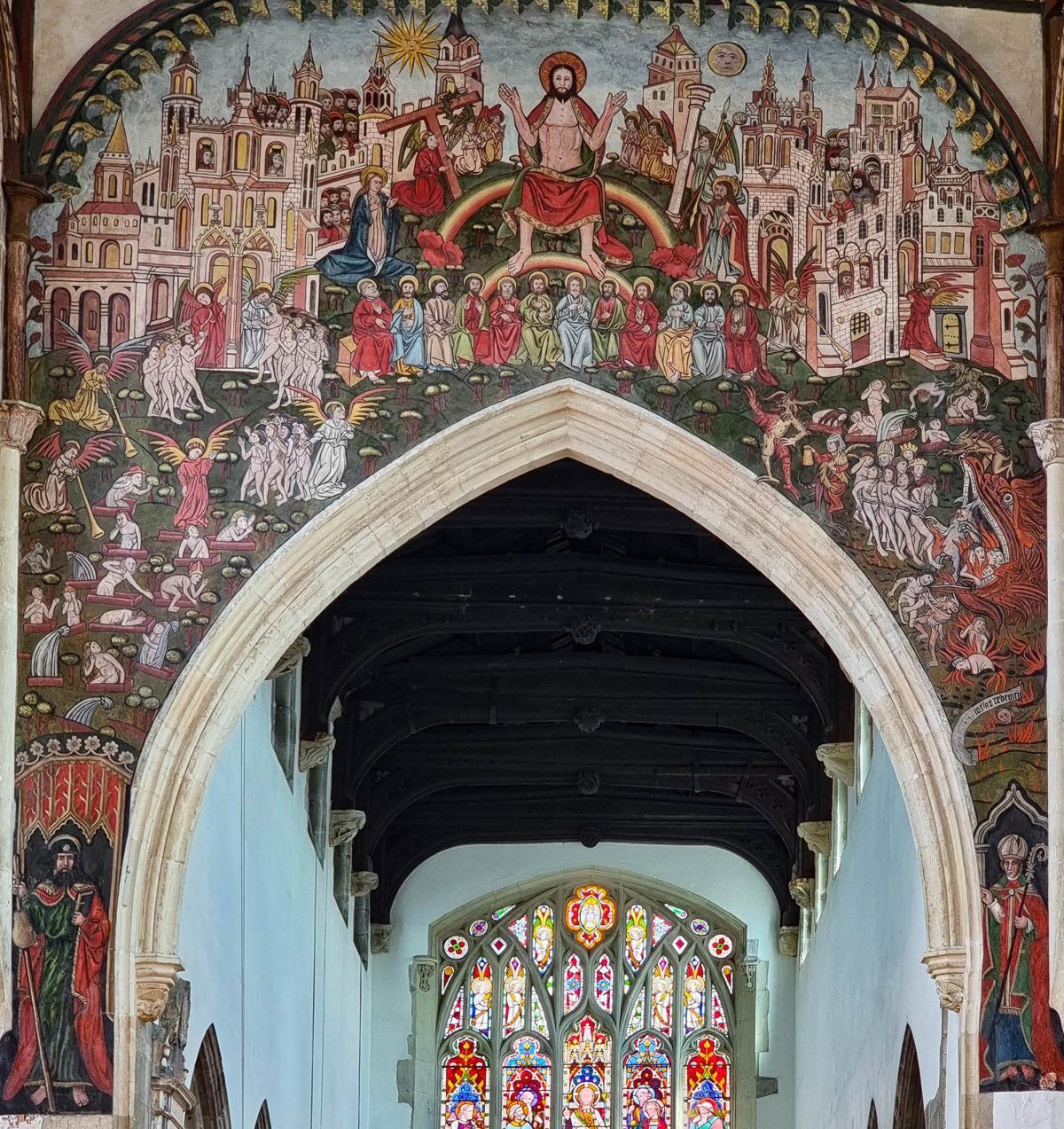 Complete St Thomas Doom Painting Salisbury
