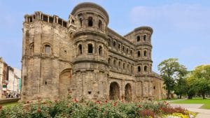 The Roman gate of Trier Porta Nigra in Trier.